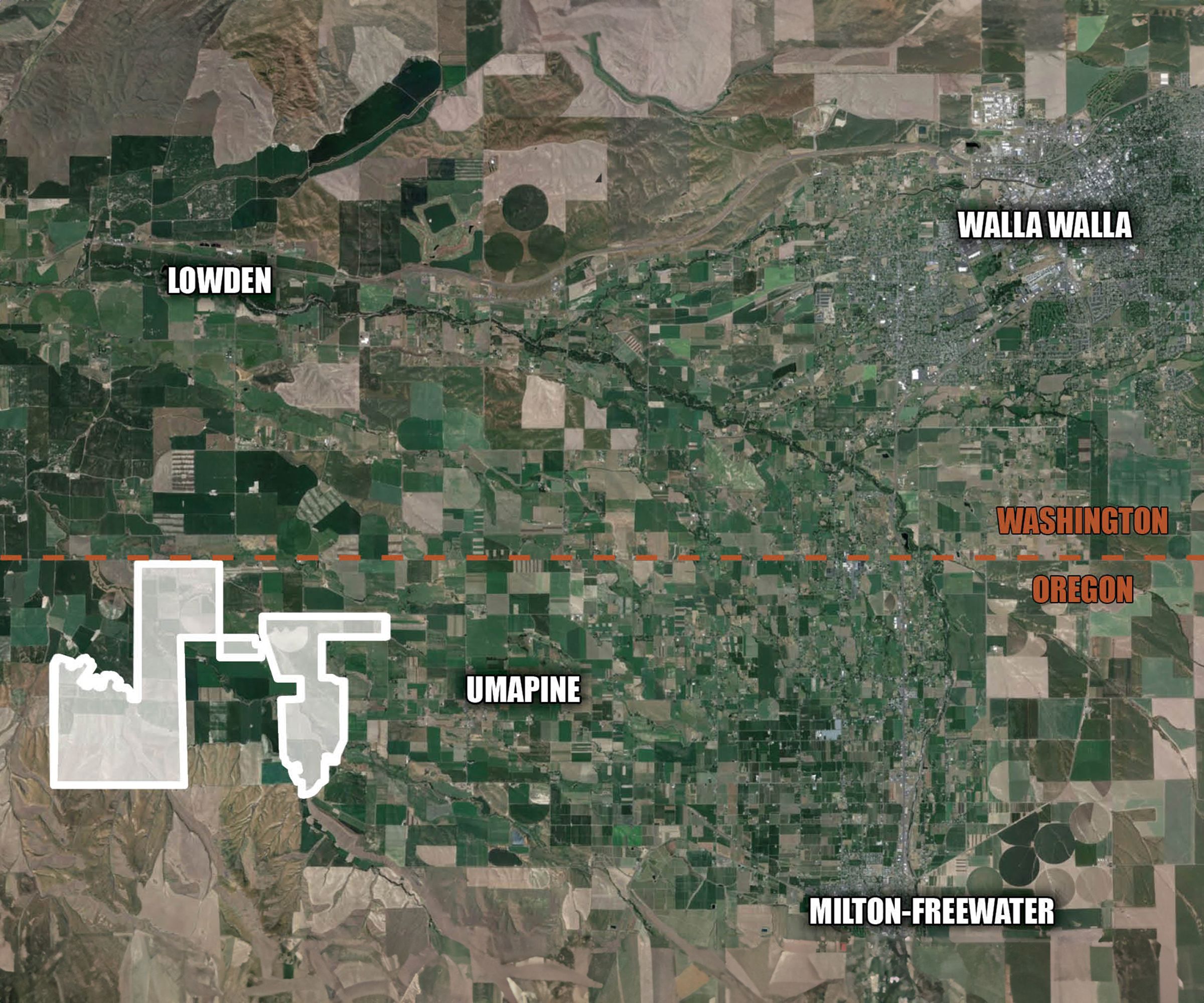 Carbondale Farms, Umatilla County, Oregon Farmland For Sale