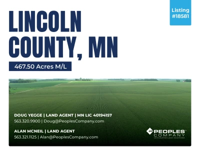 Listing #18581 - 467.50 acres in Lincoln County, MN
